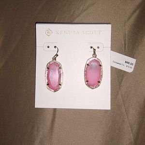 Brand new Kendra Scott hot pink earrings